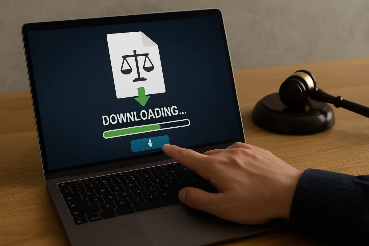 Scaricare file da internet è sempre legale? L’aspetto poco noto che ti mette al riparo da sanzioni