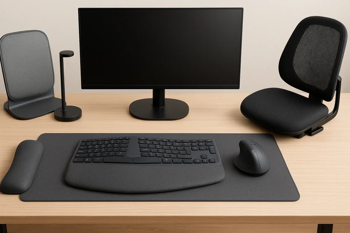Gadget ergonomici per l'ufficio: quali scegliere per migliorare confort e produttività
