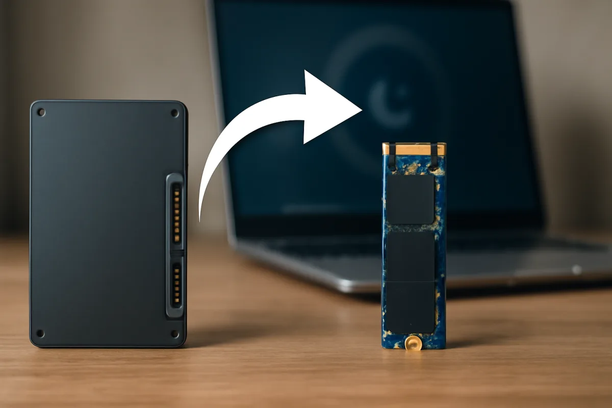 SSD NVMe o SATA: la differenza concreta che cambia la velocità di avvio