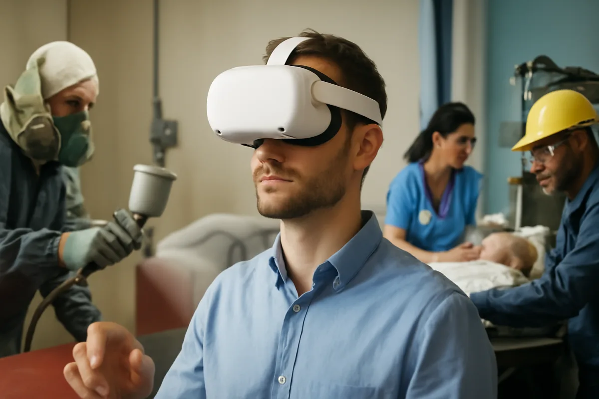Formazione immersiva con VR: i settori dove funziona meglio davvero