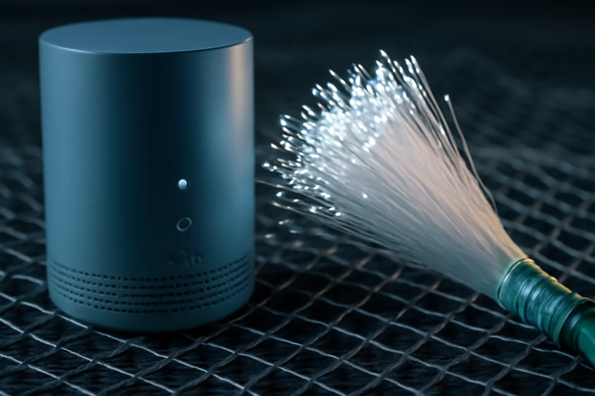 Rete mesh con fibra ottica: l'abbinamento che molti non considerano subito