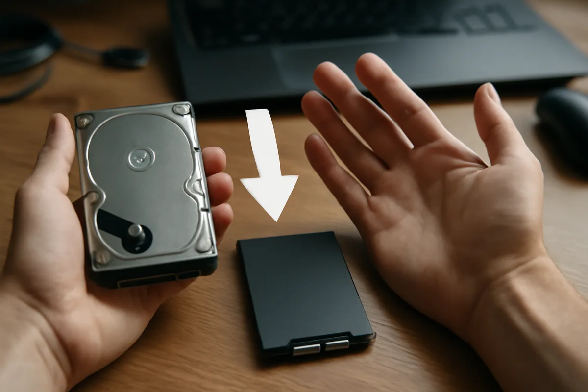 Clonare HDD su SSD: il passaggio che molti saltano e che fa fallire tutto