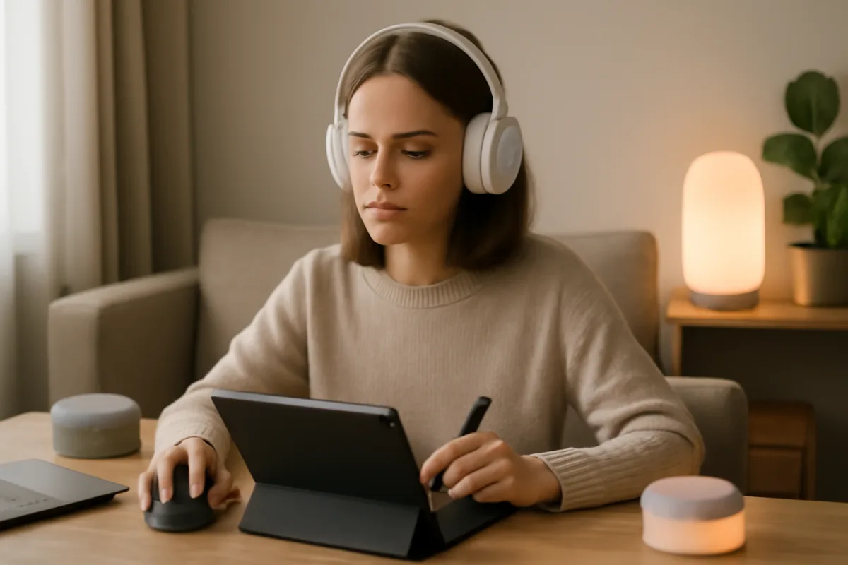 Quali accessori tech migliorano la concentrazione in casa: la scelta che sorprende