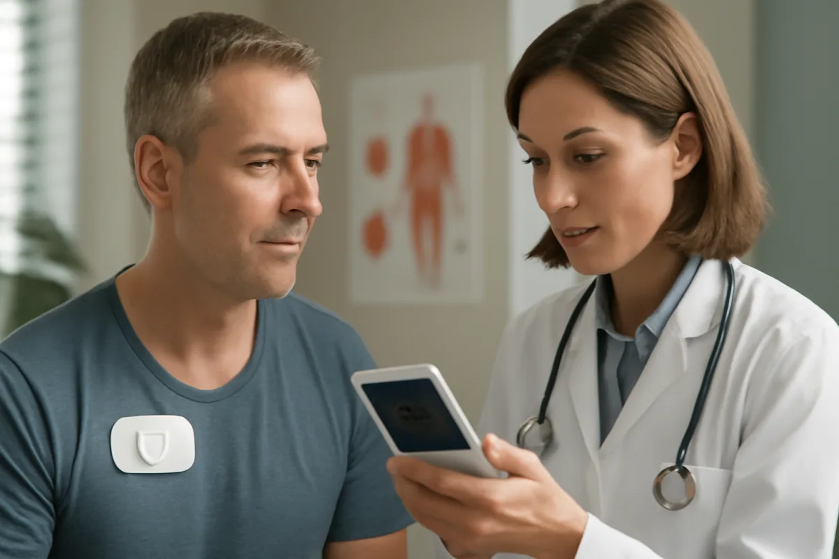 Patch elettroniche indossabili in medicina: il sensore che anticipa i sintomi