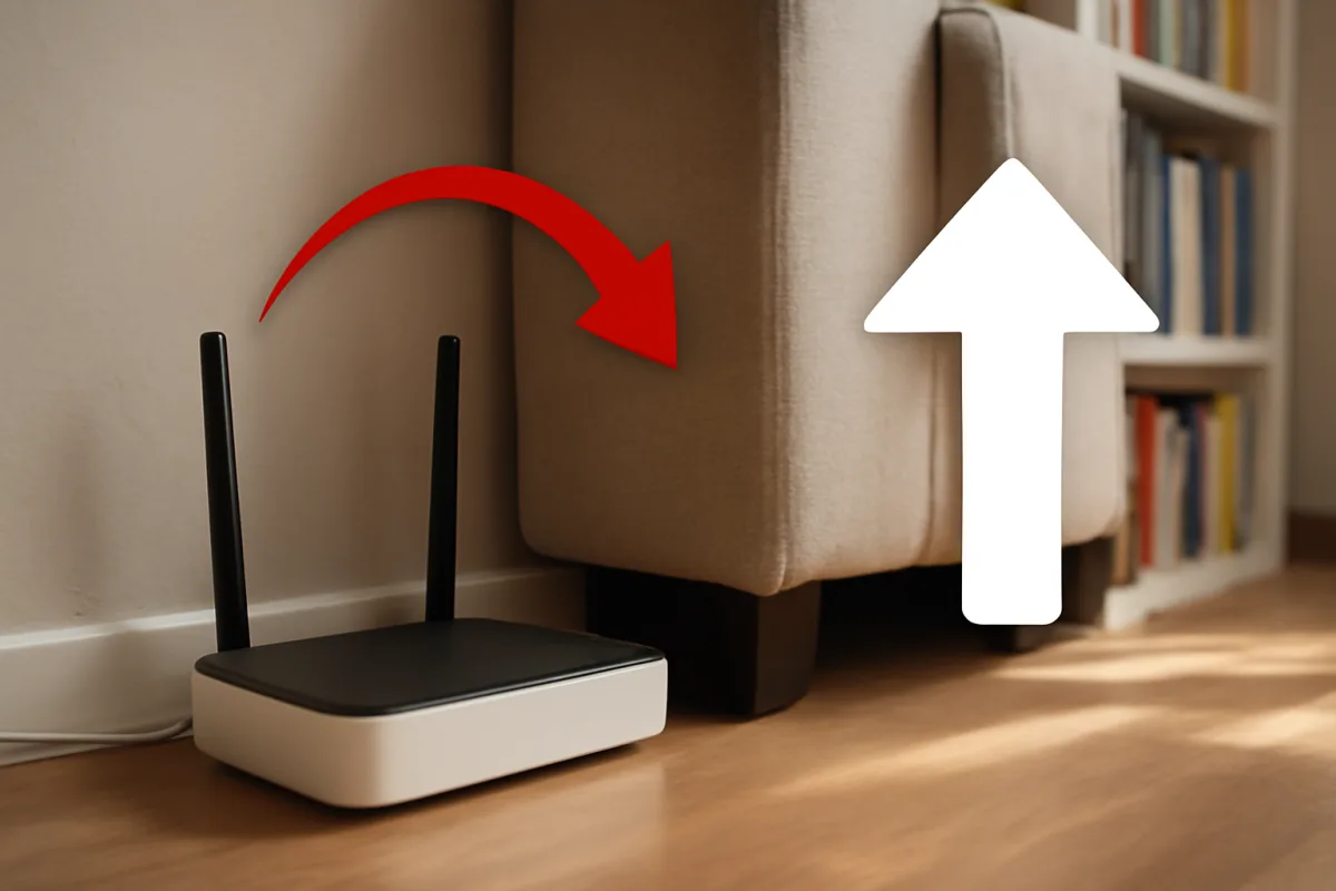 Posizione del router Wi-Fi: l'errore di installazione che limita la copertura