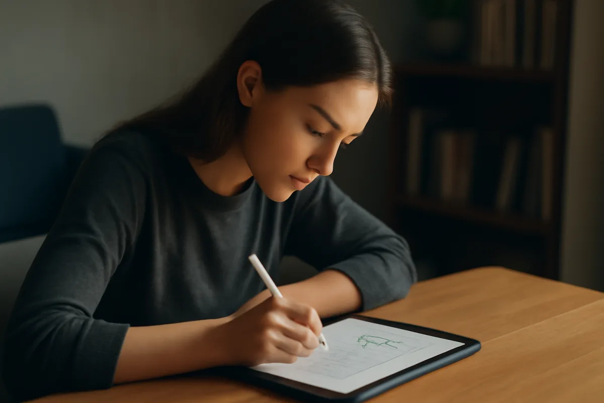 App per disegnare e scrivere su tablet: la modalità che migliora la concentrazione