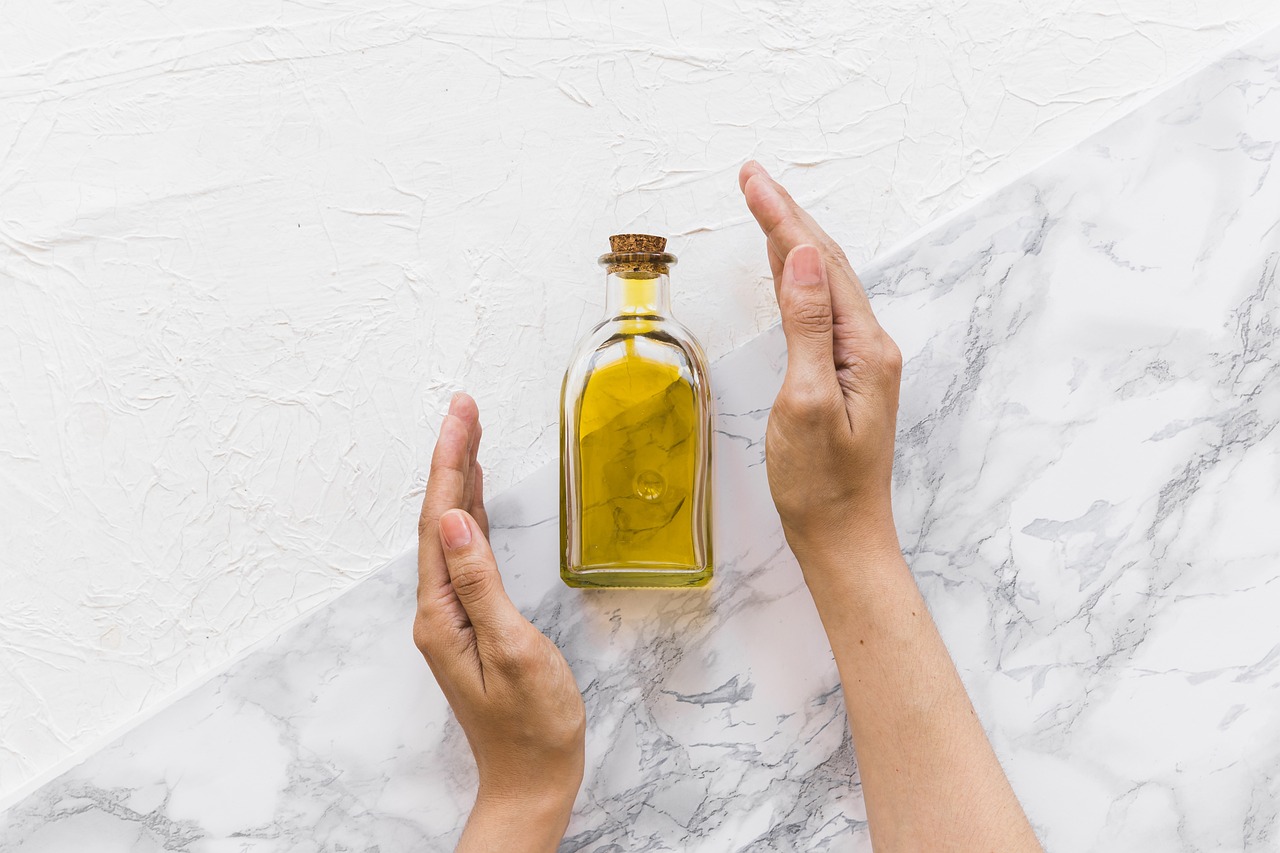 Olio salutare per il cuore, ideale per ridurre il colesterolo alto.